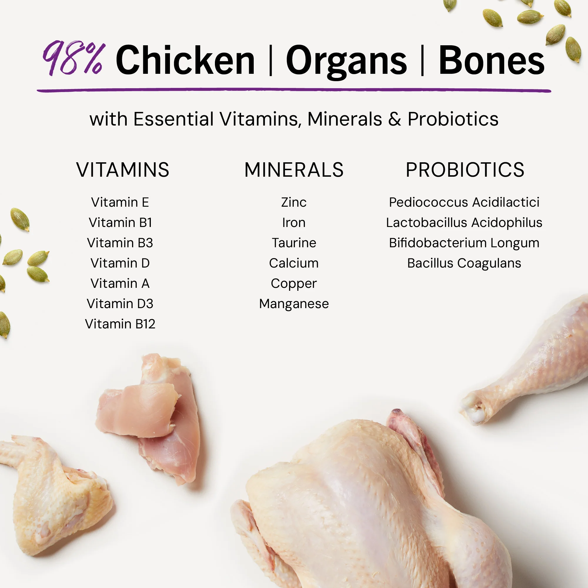 Chick, Chick Chicken Freeze-Dried Raw Dinner Morsels for Cats - Image 10