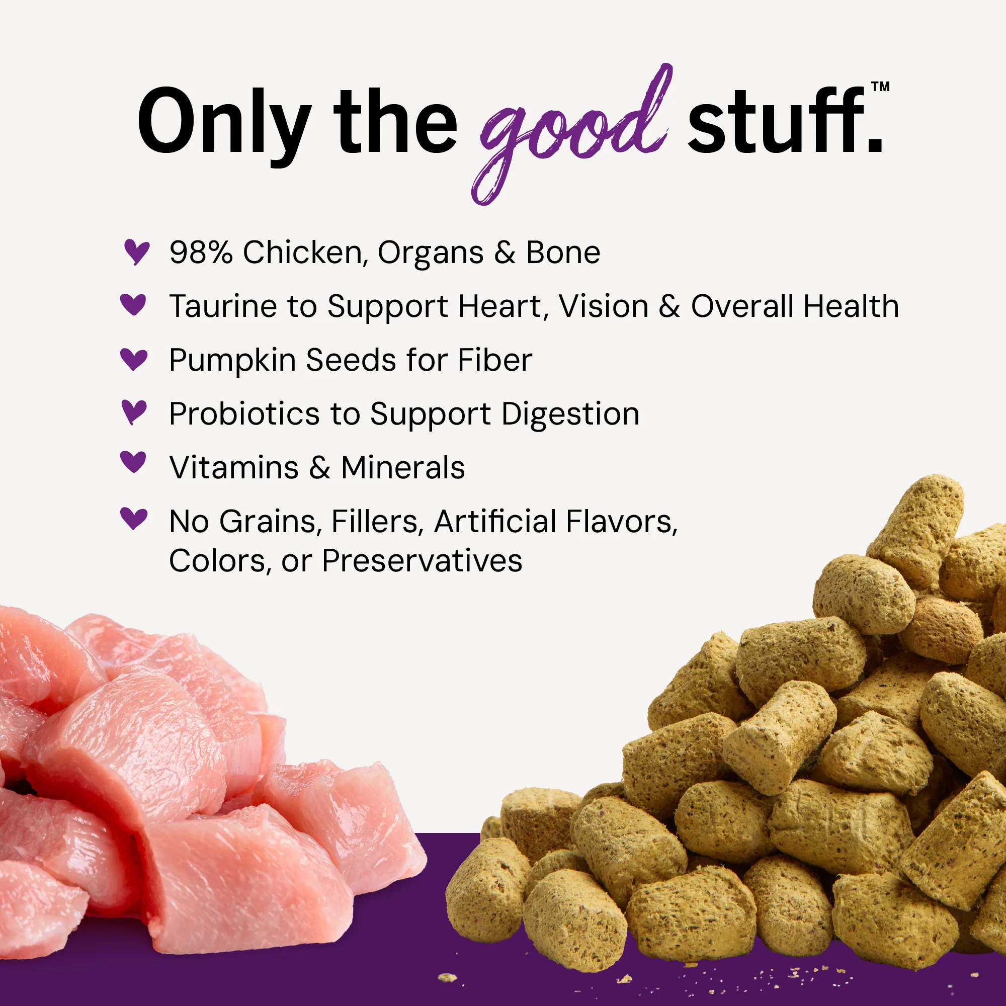 Chick, Chick Chicken Freeze-Dried Raw Dinner Morsels for Cats - Image 5