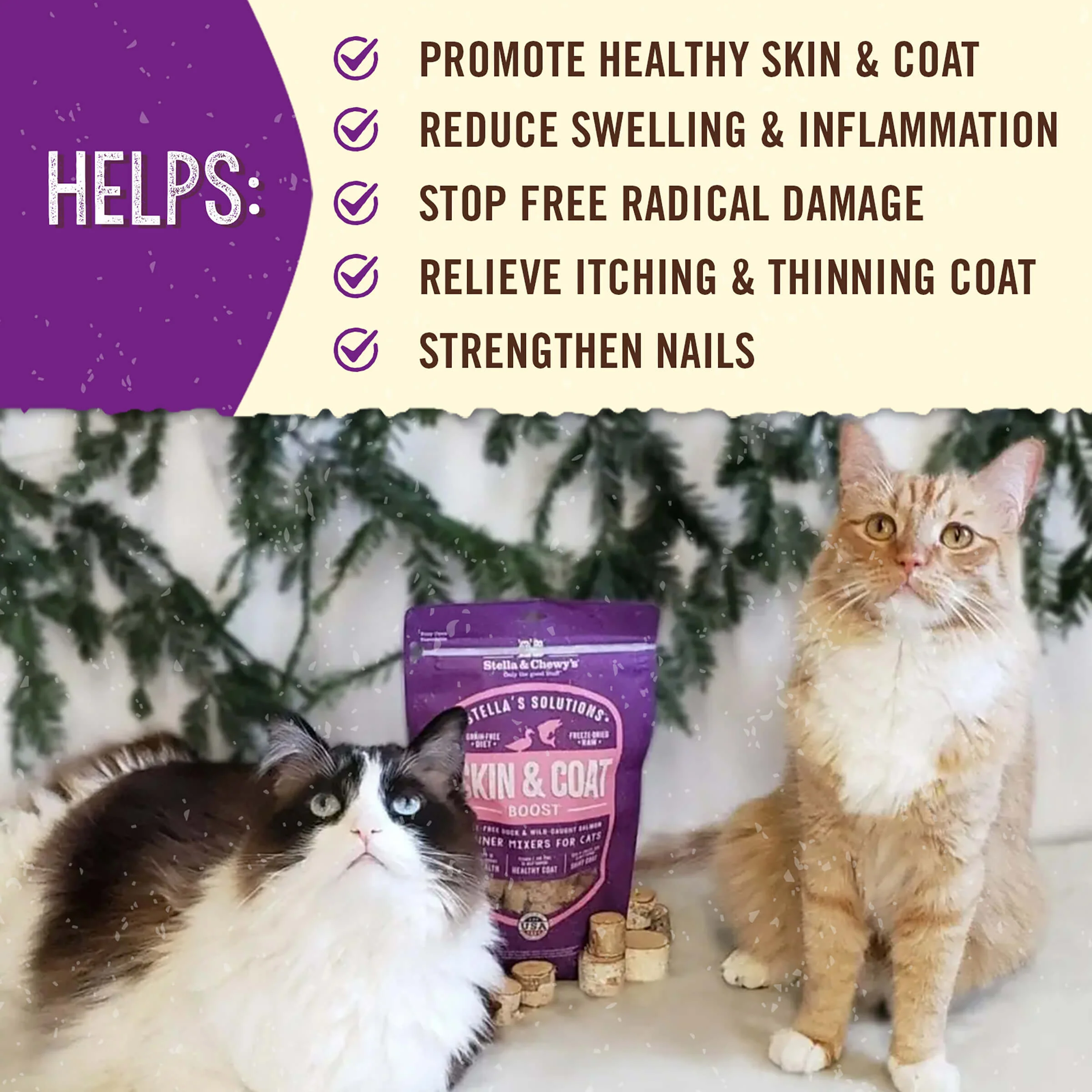 Stella’s Solutions Skin & Coat Support for Cats - Image 4